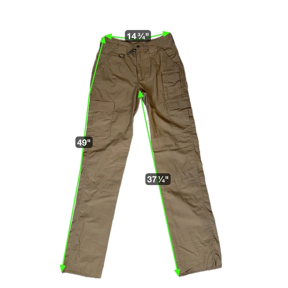 PROPER Women's Tan Cargo Pants Tactical Work Utility Size 8 - Picture 3 of 9